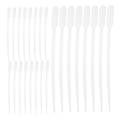 ABOOFAN 100pcs Water Droppers Portable Pipettes Droppers Plastic Pipettes for Liquid Accurate Suction for Aquariums Crafts