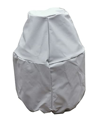 Propane Tank Cover Fits 20-Pound Steel Propane Cylinder - Grey