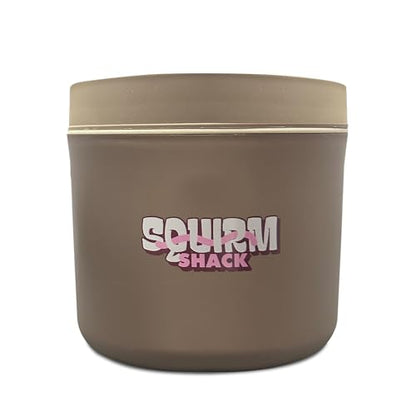 Insulated Live Bait Storage - Stainless Steel, Compact, Durable, Keeps Bait Fresh and Alive (Large) - size: Large