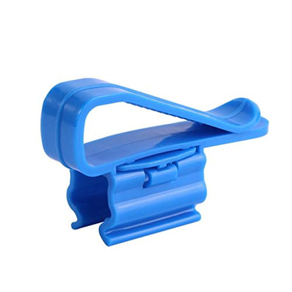 Water Pipe Holder Fish For Tank Adjustable Plastic Mounting Clips Durable Aquarium Tube Clamp Hose Holders Clip For Tubi Fish Tank Pipe Holder, Black