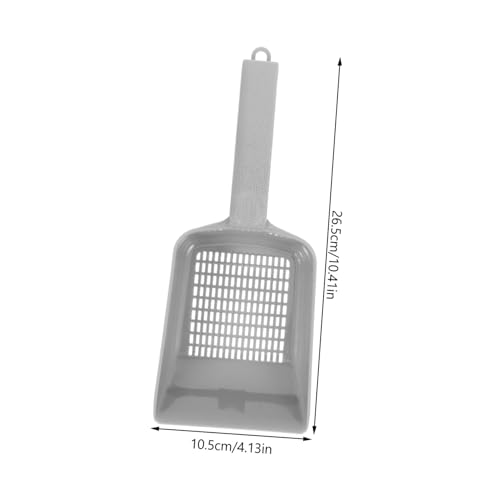 Multifunctional Aquarium Sand Shovel for Fish Tank Sediment Removal Rust-Resistant Bottom Scoop with Thickened Body Compact Design for Easy Cleaning and Storage