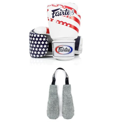Fairtex BGV1 Boxing Gloves with Deodorizer Inserts | Shock Absorbent Gloves + Odor & Moisture Absorber for Boxing, MMA, Muay Thai | Perfect Bundle for Clean & Durable Gear