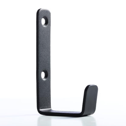 Heavy Duty Hooks, Stainless Steel Hooks for Hanging, Wall Mount Hook, Coat Hook, Wall Hooks Towel Hook Garage Holder Screw Hanger, Utility Hooks, 6 Pack (Black) - color: Black