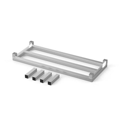 36" Long x 14" Wide | Height: 8" Off The Floor Aluminum Dunnage Rack | Storage in Restaurant, Kitchens and Garages and More! - size: 36" Long x 14" Wide | Height: 8" Off The Floor