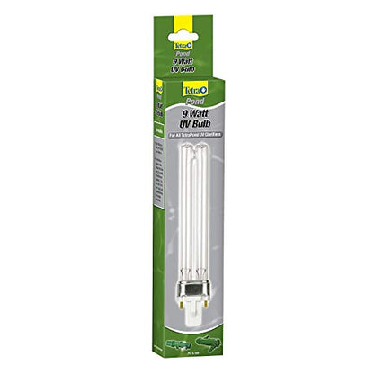 TetraPond Replacement Bulb For GreenFree UV Clarifier, For Clean And Clear Ponds, 9-Watt, 1 Count (Pack of 1)