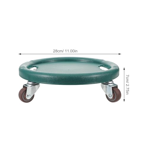 Luxshiny Ab Roller Wheel with 360° Silent Rotation, Multifunctional Fitness Gliding Discs for Core and Abdominal Exercise, Green Waist Twisting Balance Disc for Home Gym Strength Training