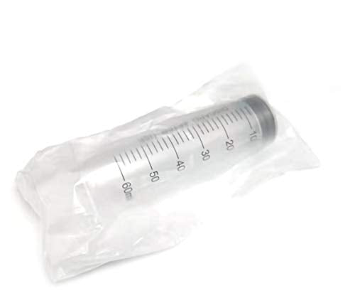 60ml Independent Packing Industrial Luer Lock Syringes with Needle and Sealing Caps for Engineered Fluid，Glue Applicator and Refilling (Pack of 4) - style: 60ml/cc