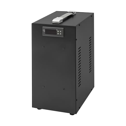 Aquarium Chiller, 40L/10.57Gal Aquarium Cooler, Aquarium Water Chiller with LCD Display, Fish Tank Water Chiller, Hydroponics Cooling System for Water Weeds Axolotl Jellyfish Coral Shrimp - size: 40L/10.57Gallon