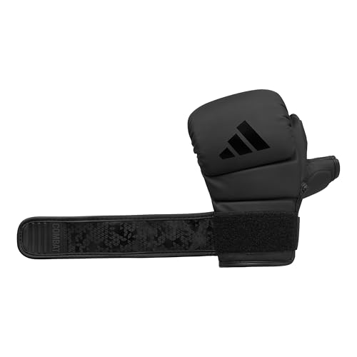 Adidas Sparring Training Gloves Boxing MMA Martial Arts Kickboxing Impact-Absorbing Protection Black S/M or L/XL - color: Black S/M