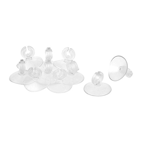 Ruilogod Silicone Household Aquarium Fish Tank Suction Cup Airline Clip Holder 10 Pcs (id: edf 982 118 bae aa1