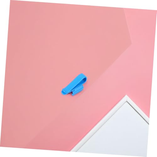 YARNOW 8PCS Adjustable Aquarium Water Hose Clamps Soft PVC Tube Fixing Clips for Fish Tank Space-Saving Hose Holder and Connector - color: Blue