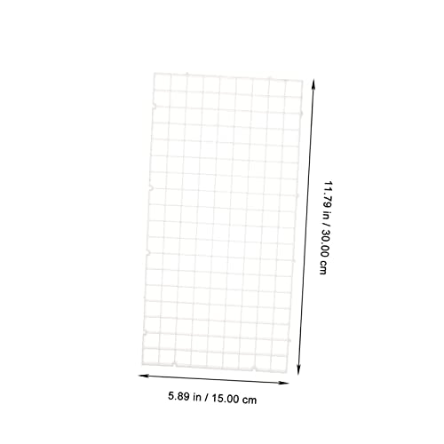 6Pcs Aquarium Divider Mesh Isolation Board Fish Tank Filtering Trays for Fish Breeding Separation Design