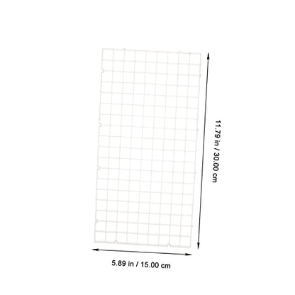 6Pcs Aquarium Divider Mesh Isolation Board Fish Tank Filtering Trays for Fish Breeding Separation Design