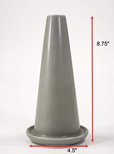 Penn-Plax Breeding Resins and Hide Away Caves for Plecos, Angelfish, Cichlids and More (Breeding Cone) - size: One Size