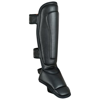 PFG Classic Shin Instep Guard for Boxing MMA Muay Thai Training - size: Medium