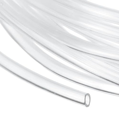 uxcell Clear PVC Tubing, 1.5mm ID x 2.5mm OD - 15ft PVC Tube Lightweight Vinyl Hose, Transparent Flexible Plastic Water Tubing for Air Oil Water Transfer Aquarium Irrigation - size: 1.5mm ID x 2.5mm OD