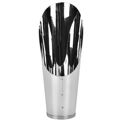 Stainless Steel Plant Soil Shovel Potting Scooper Small Garden Shovel Soil Scoop Fertilizer Feed Scooper for Flower Planting