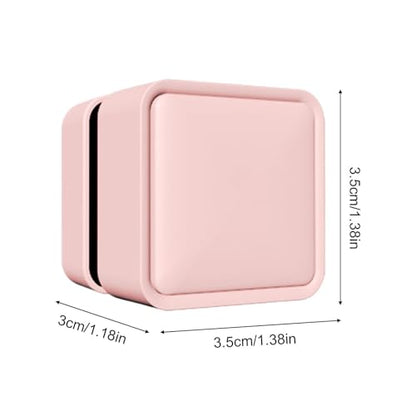 Aquarium Magnet Glass Cleaner,Small Brush Scrubber Remover | Fish Tank Scrubber,for Saltwater Betta Algae Turtle Reptile Terrarium Wall Kitchen Living Room Water - color: Pink