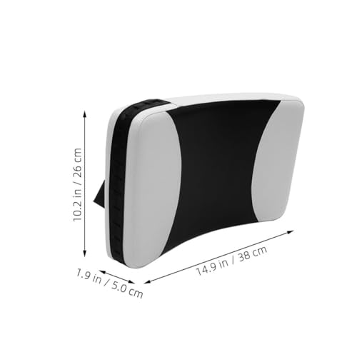 MAGICLULU Taekwondo Kick Pad and Punching Pad Curved Kick Shield Compact Monochrome Sparring Gear for Martial Arts Training