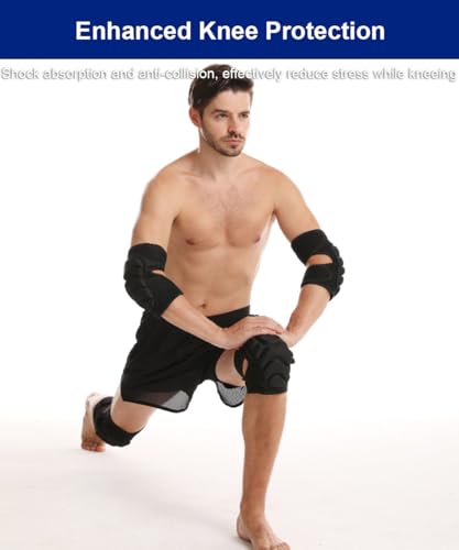 Wrestling Knee Pads for Men Women, Dance Knee Pad for Women Men Wrestling Knee Pad Wrestling Gear, Crash Pad Roller Skating Gear Knee Protector, Soft Knee Pads for Basketball Volleyball Roller Skating (Medium) - size: Medium