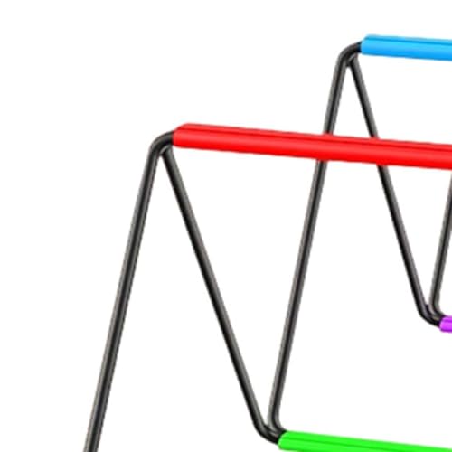 Vaveren Agility Ladder Jumping Obstacles for Men Women and Kids Flexible Folding Football Footwork Speed Ladder for Volleyball