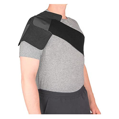 Universal Compression Support – Hot and Cold Therapy System Adjustable Cold Compress Reusable with Direct Stick Packs & Dual Compression Straps – Breathable & Hypoallergenic Design - style: Universal