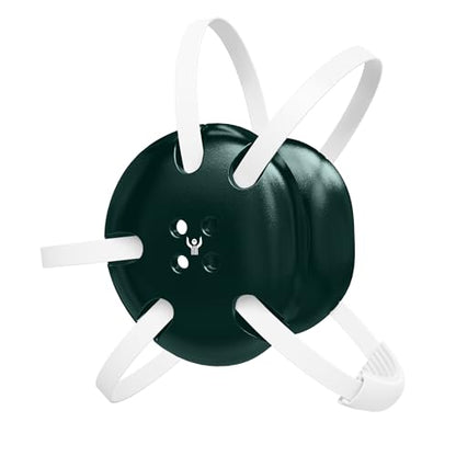 Classic Wrestling Headgear 2.0 Earguard | Adult Grappling Head Gear | Adjustable Ear Guards MMA Jiu Jitsu | NFHS Varsity BJJ - style: Dark Green w/ White Straps