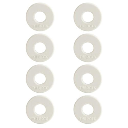 THEDOTS 8 Pack Amber Moss Scent Refills, Natural Essential Oil Infused Pads, Aromatherapy Solid Car Freshener Tablet (Clip Not Included)