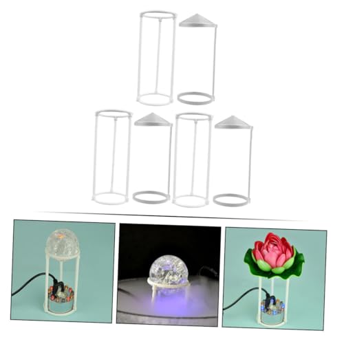 TOYANDONA 3sets Humidifier Splash Guard Plastic Cover for Fish Tank and Rockery Portable Water Barrier