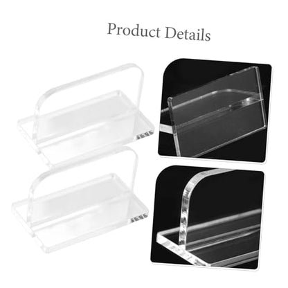 BESPORTBLE 4pcs Fish Tank Cover Handles Acrylic Replacement Lid Holders for Aquariums Easy Installation Prevents Finger Injuries Aquarium Accessories