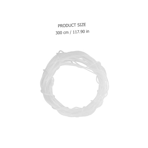 Toyvian 30m Flexible Aquarium Tubing Id Od Hose for Hydroponics and Air Pumps for Fish Tanks and Aquatic Environments