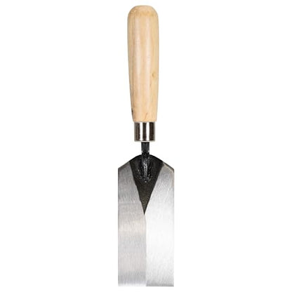Marshalltown Masonry Margin Trowel, 5 Inches by 2 Inches, Carbon Steel Blade, Wood Handle, Concrete Trowel for Masonry Tools and Concrete Tools, 97
