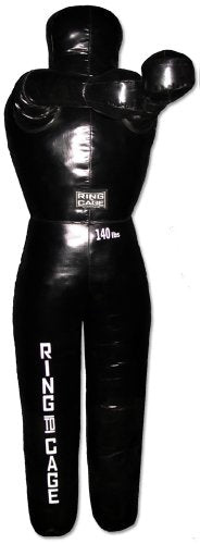 Unfilled MMA Grappling Throwing Dummy 30lbs to 140lbs, for MMA, Grappling, Jiu Jitsu, Wrestling - size: 5’8” 110lbs