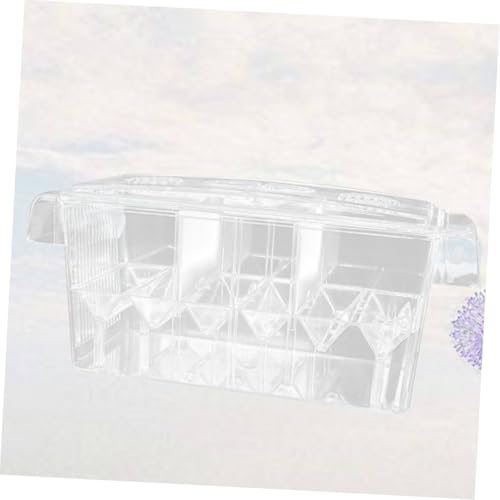 Homoyoyo Aquarium Breeding Tank Acrylic Isolation Box Fish Hatchery Incubator for Fish Tank Spawning and Nursery Use
