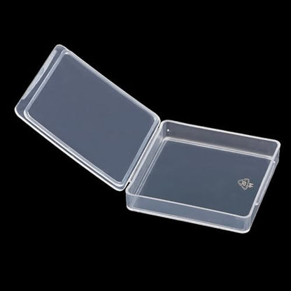 12 Pieces Square Empty Mini Clear Plastic Storage Containers (1.85 x 1.85 x 0.32 inch) with Lids for Tiny Items and Other Craft Projects - size: 1.85 x 1.85 x 0.32 Inch