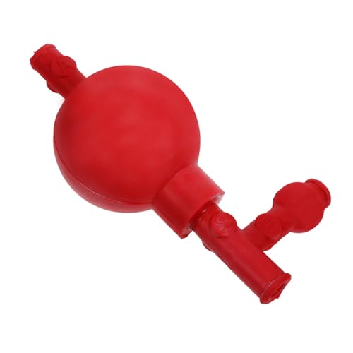 PRETYZOOM Lab Pipette Filler Bulb Ergonomic Rubber Suction Ball with Way Valve Quantitative Tool for Efficient Liquid Transfer Industrial and Mineral Laboratories