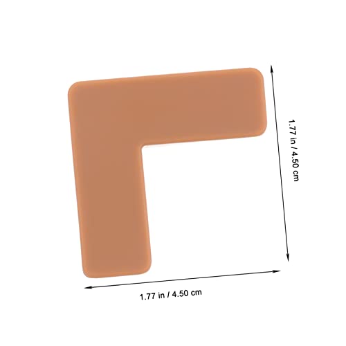 Toddmomy 6pcs Soft Corner Protectors for Fish Tanks and Pet Carriers Gentle Edge Bumpers for Safe Boys and Girls Play Areas Easy Installation No Damage