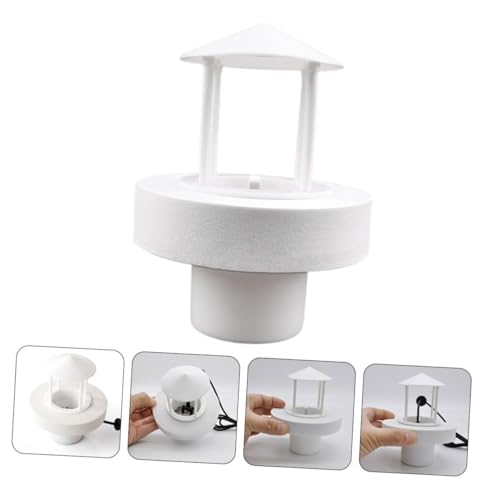 Kisangel Portable Humidifier Splash Guard for Rockery Fish Tank Water Anti-Splashing Plastic Cover Easy Installation Reusable Humidifier Cover for Mist Maker Use