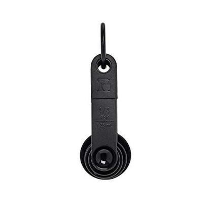KitchenAid KE057OHWHA Classic Measuring Spoons - color: Black