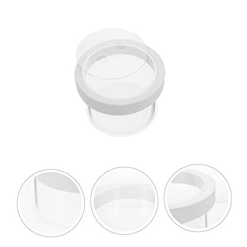 BESPORTBLE Floating Fish Tank Isolation Box Durable Acrylic Aquarium Breeding Box for Fish with Design for Guppy Shrimp Clownfish for Fish Enthusiasts