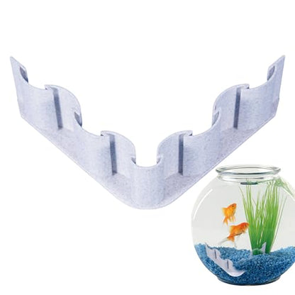 Aquarium Gravel Fence - Fish Tank Separator, Substrate Partition Sheet | Decorative Mud Barrier for Aquatic Plants, Divider Panel for Water Grass Sectioning, Fence for Fish Habitat
