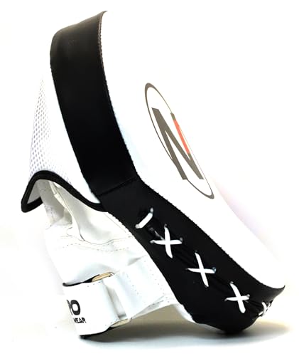 Focus Mitts | Boxing & Muay Thai Punching Pads | Kickboxing & MMA Training Punch Shield - color: White