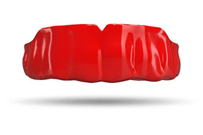 Impact All Sports Mouthguard Lacrosse, Football, Hockey, Basketball, Jiu-Jitsu, and More, Breathable Mouthguard for Youth Adults, Professional Custom-Fit, Red - color: Red