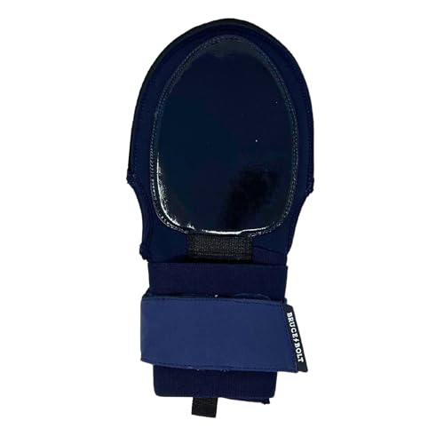 BRUCE BOLT Original Series Sliding Mitt - color: Navy Blue, size: Youth