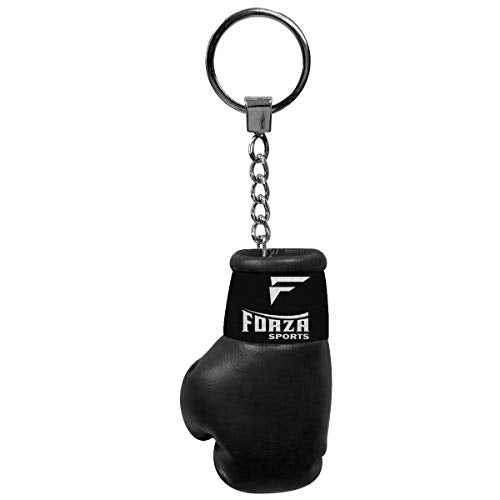 Forza Sports Mini Boxing Glove Keychain - color: Black