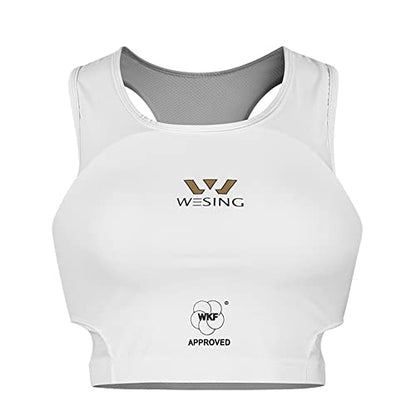 WESING WKF Approved Karate Chest Protector for Women - size: X-Large