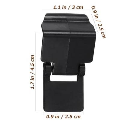 Gatuida 6Pcs Turtle Terrarium Buckle Locks Reptile Feeding Tank Clips Anti-Escape Latches for Amphibious and Rainforest Tanks Easy Install Secure Lid Lock