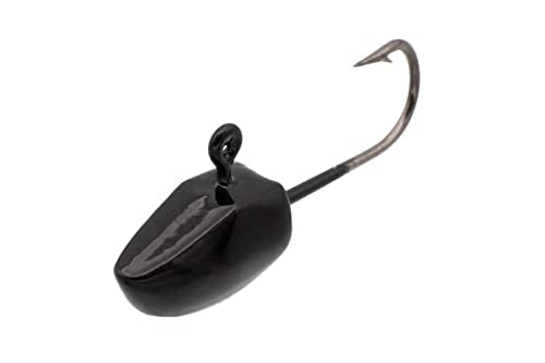 Eurotackle ESR Nano Tungsten Ice Fishing Jig Enhanced Sonar Return 2 Pack - color: Black, size: 5mm - 1/16oz
