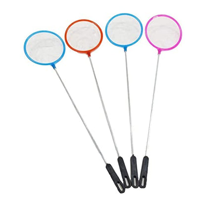Aquarium Daphnia Removal Net Cleaning Tool Small Round Fish Net Fine Mesh 4 Pieces (s) Random Color Practical and clever