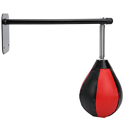 Wall Hanging Boxing Bag Speed Training Hanging Bag Stress Relief Hanging Boxing Bracket Wall Mount Heavy Kits for Home Gym Workout